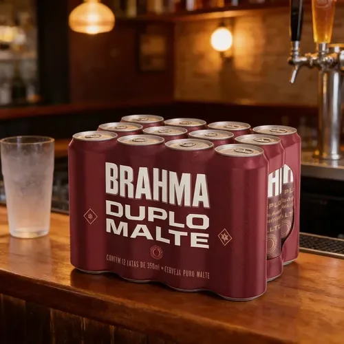 Brahma Duplo Malte Lata 350ml